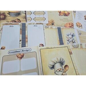 12page Mini junk journal scrapbooking kit, scrapbook supplies, craft supplies,